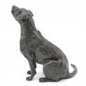 Bronze Dog Sculpture: Sitting Labrador by Sue Maclaurin