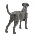 Bronze Dog Sculpture: Standing Labrador by Sue Maclaurin