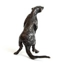 Bronze Meerkat Sculpture: Meerkat Errol by Jonathan Sanders