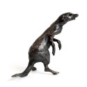 Bronze Meerkat Sculpture: Meerkat Errol by Jonathan Sanders