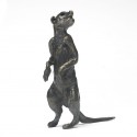 Bronze Meerkat Sculpture: Meerkat Hester by Jonathan Sanders
