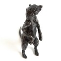 Bronze Meerkat Sculpture: Meerkat Hester by Jonathan Sanders