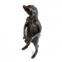Bronze Meerkat Sculpture: Meerkat Ginger by Jonathan Sanders