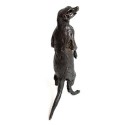 Bronze Meerkat Sculpture: Meerkat Ginger by Jonathan Sanders