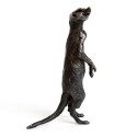 Bronze Meerkat Sculpture: Meerkat Ginger by Jonathan Sanders