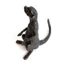 Bronze Meerkat Sculpture: Meerkat Monty by Jonathan Sanders