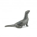 Bronze Otter Sculpture: Otter Maquette by Sue Maclaurin