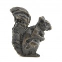 Bronze Squirrel Sculpture: Squirrel Maquette by Sue Maclaurin