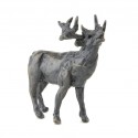 Bronze Stag Sculpture: Stag Maquette by Jonathan Sanders