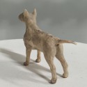 Bronze Dog Sculpture: Standing Bull Terrier by Sue Maclaurin 