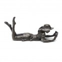 Wedgwood Museum Original Bronze Sculpture: Lying Girl by Jonathan Sanders
