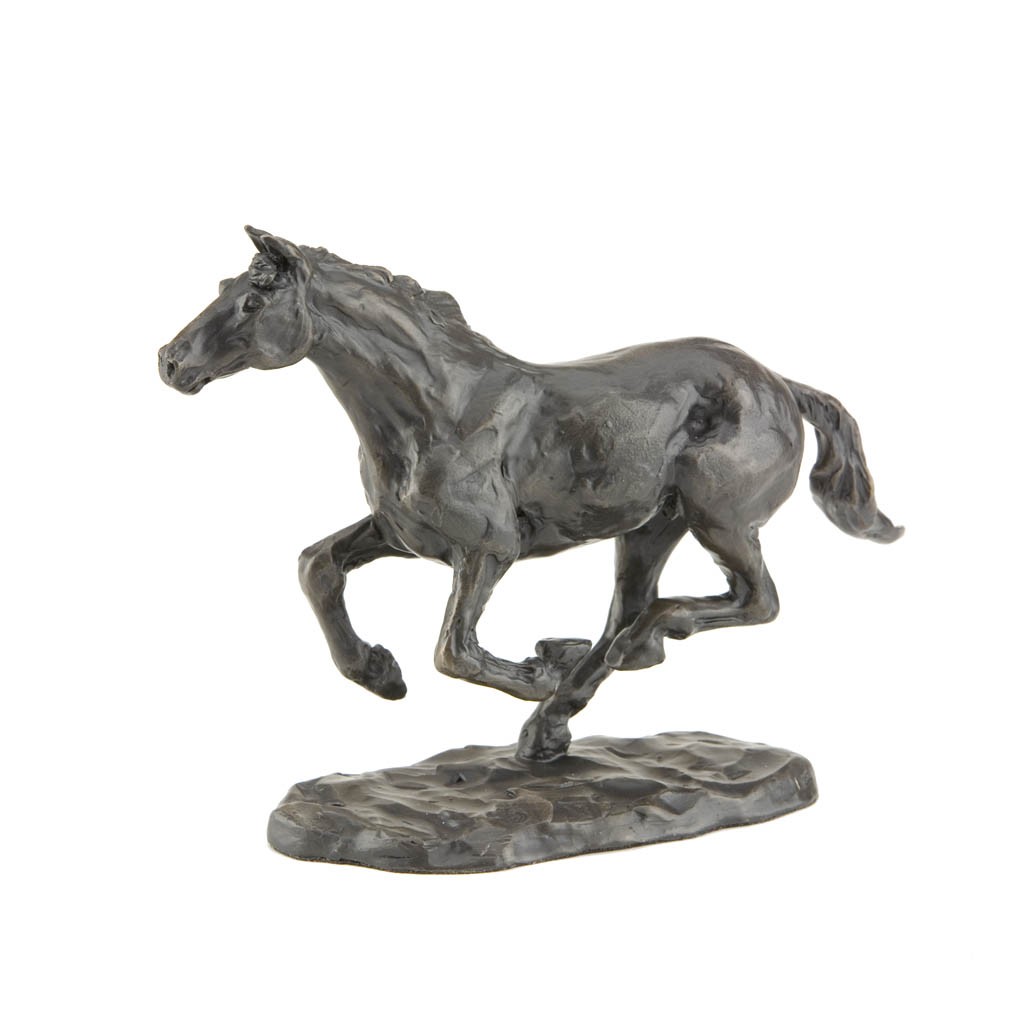 Bronze Horse Sculpture Galloping Horse by Sue Maclaurin