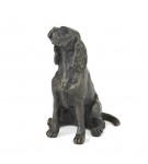 Bronze Dog Sculpture: Sitting Cocker Spaniel II 
