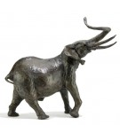 Bronze Elephant Sculpture: Large Bull Elephant by Jonathan Sanders