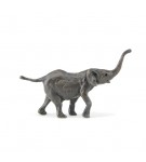 Bronze Elephant Sculpture: Walking Baby Elephant by Jonathan Sanders