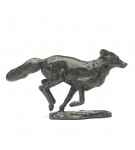 Bronze Fox Sculpture: Running Fox by Sue Maclaurin
