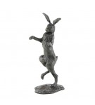 Bronze Hare Sculpture: Dancing Hare by Sue Maclaurin
