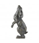 Bronze Hare Sculpture: Star Gazing Hare