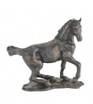 Bronze Horse Sculpture: Prancing Horse