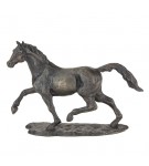 Bronze Horse Sculpture: Trotting Horse