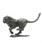 Bronze Lion Sculpture: Hunting Lion by Jonathan Sanders