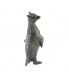 Bronze Penguin Sculpture: Rockhopper Penguin Maquette by Jonathan Sanders