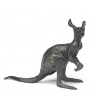 Bronze Kangaroo Sculpture: Seated Kangaroo by Jonathan Sanders