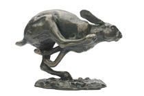 Mothers day gift ideas bronze hare sculpture