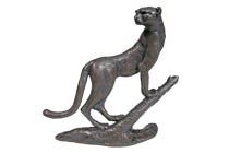 Wedding Anniversary Gift Idea Bronze Cheetah Sculpture