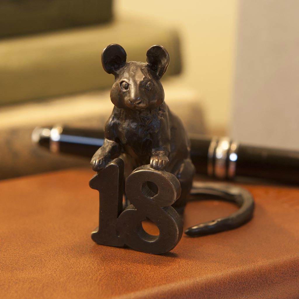 Bronze Mouse Sculpture: Celebration Mouse-18 by Sue Maclaurin - Image 13