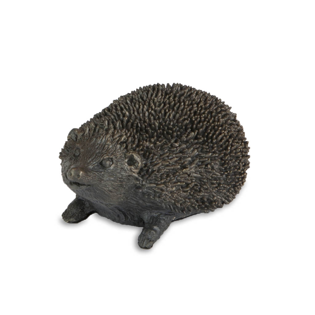 Bronze Hedgehog Sculpture: Rambling Hedgehog by Jonathan Sanders