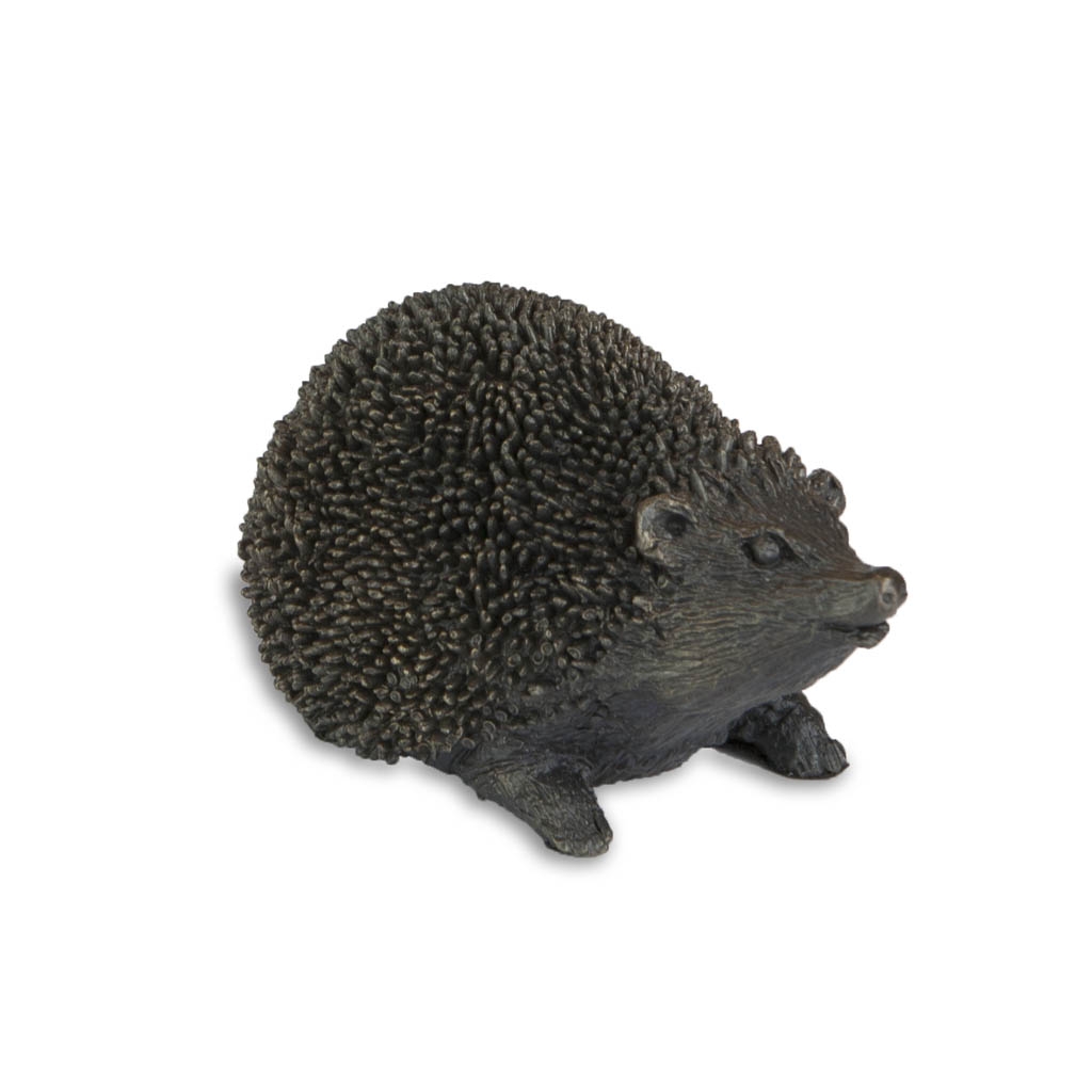 Bronze Hedgehog Sculpture: Rambling Hedgehog by Jonathan Sanders