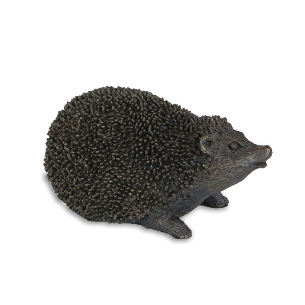 Bronze Hedgehog Sculpture: Rambling Hedgehog by Jonathan Sanders
