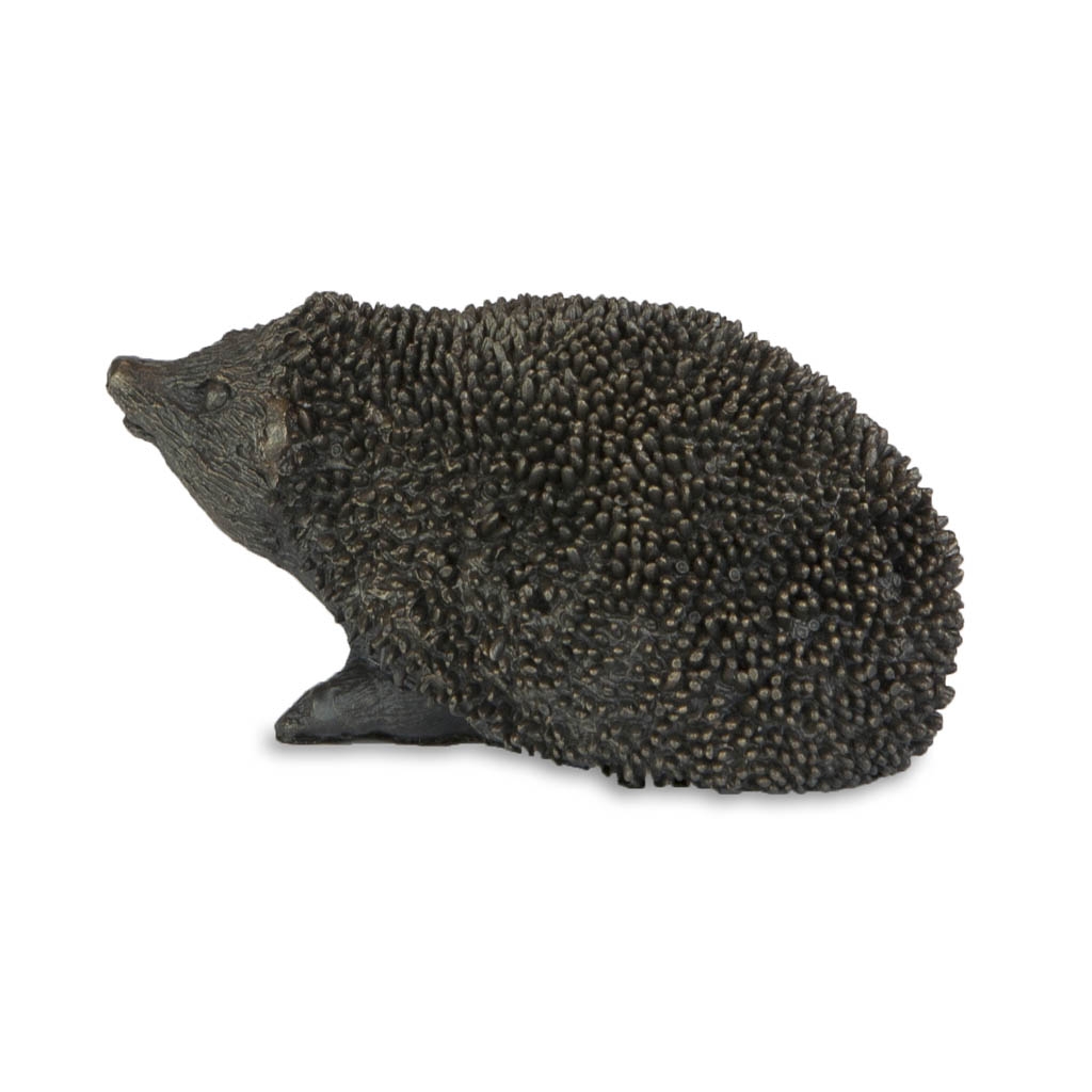 Bronze Hedgehog Sculpture: Rambling Hedgehog by Jonathan Sanders
