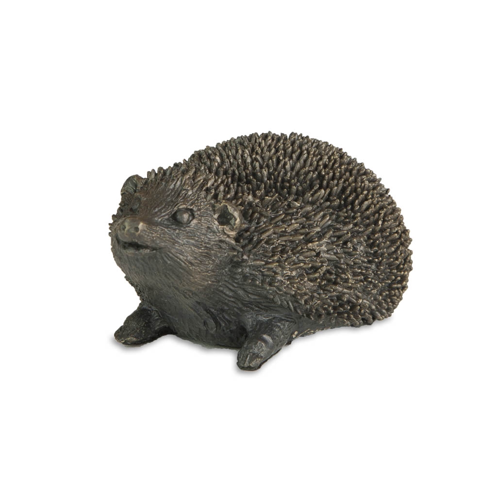 Bronze Hedgehog Sculpture: Rambling Hedgehog by Jonathan Sanders
