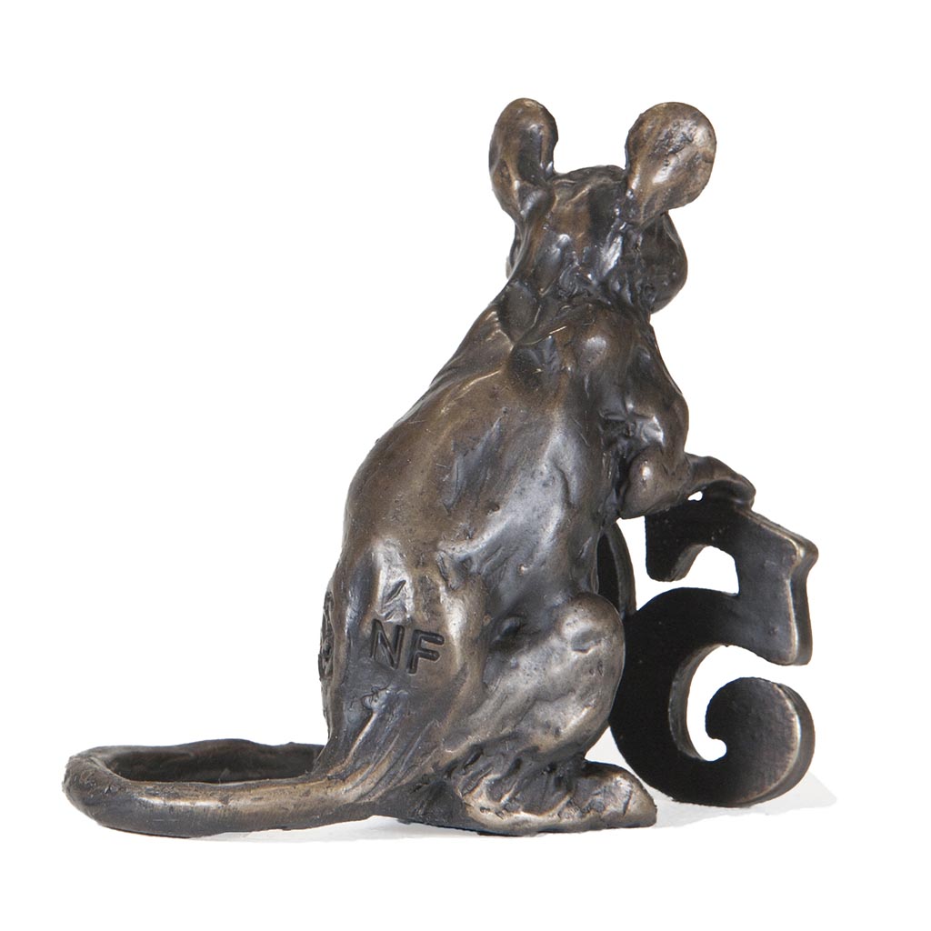 Bronze Mouse Sculpture: Celebration Mouse-50 by Sue Maclaurin - Image 7