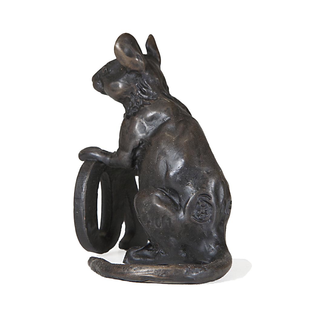 Bronze Mouse Sculpture: Celebration Mouse-70 by Sue Maclaurin - Image 6